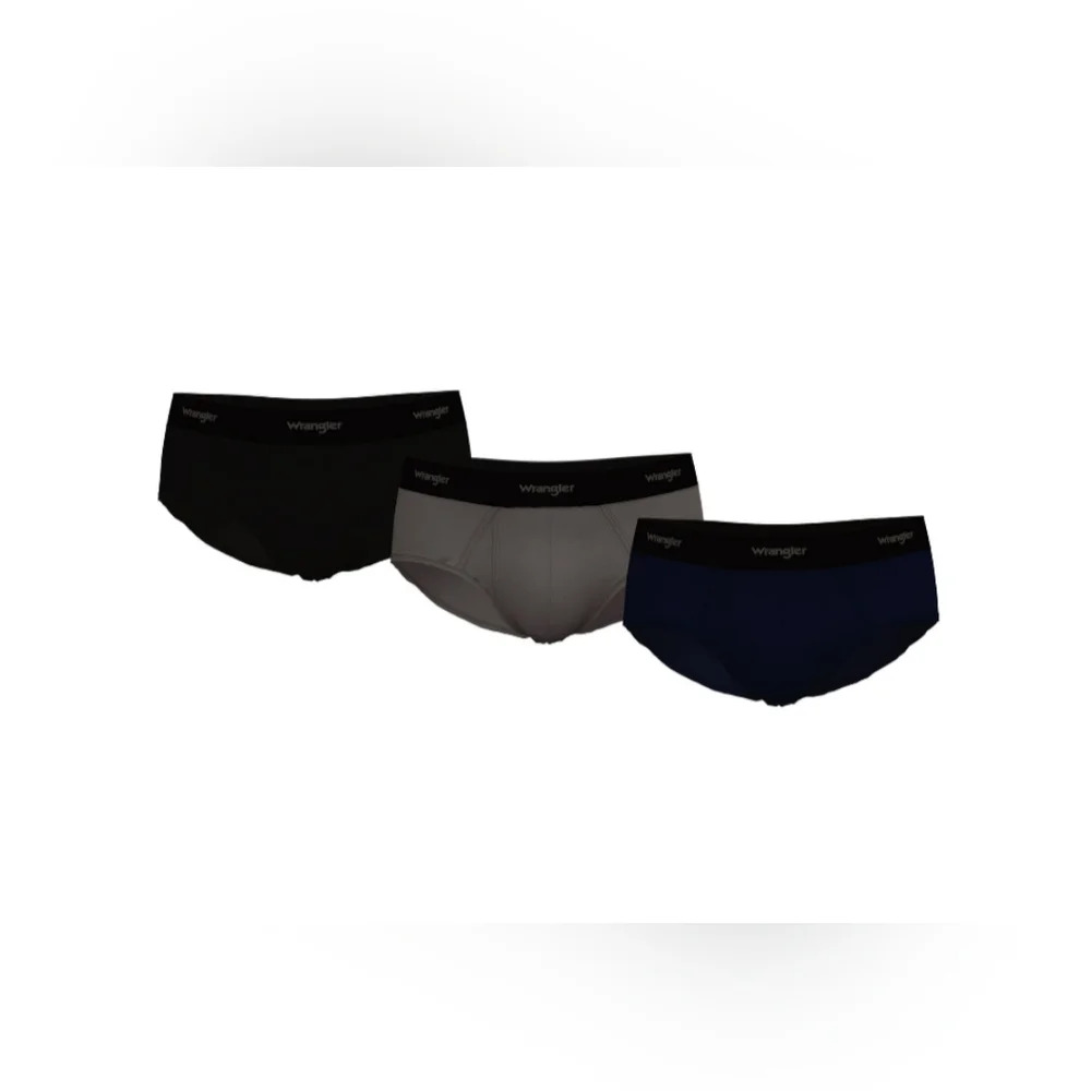 Wrangler Men's Size Small Cooling Briefs 3 Pack Fits Waist 28-30" Cool Carpenter
